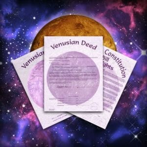 Buy Venus Property, Venusian Deed
